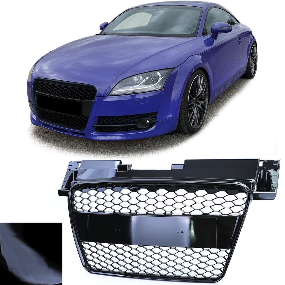 Griglia Sportiva Wabendesign Nera Lucida per Audi TT 8J (2006-2010)