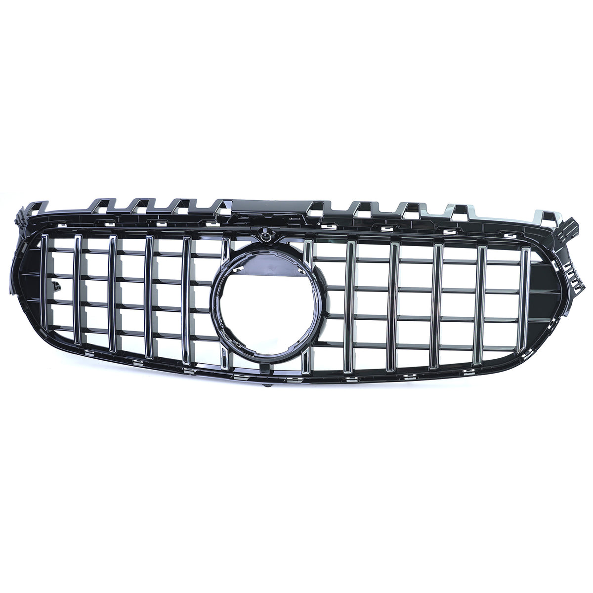 Griglia Sportiva Nera Lucida con Cromature per Mercedes Classe B W247 dal 18