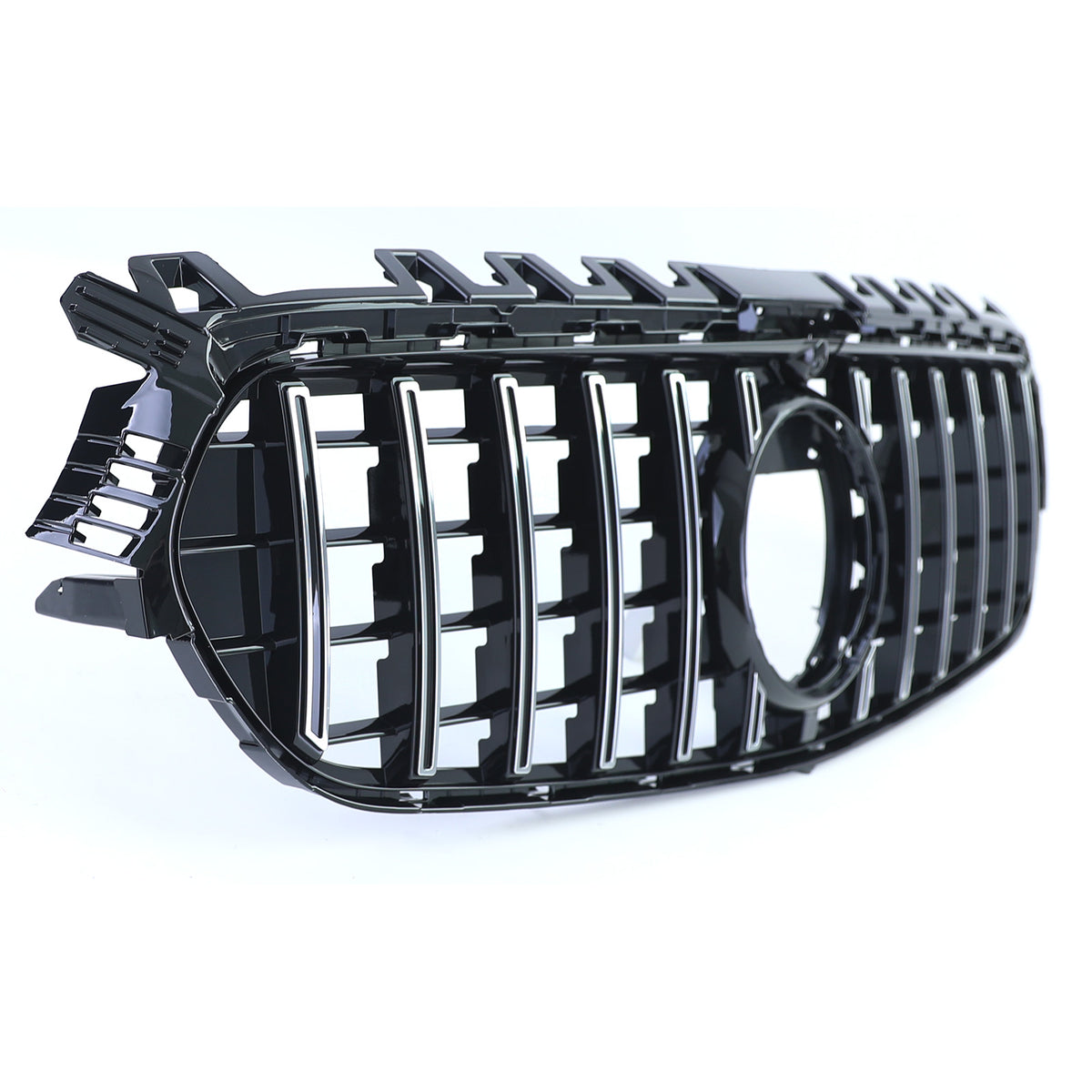 Griglia Sportiva Nera Lucida con Cromature per Mercedes Classe B W247 dal 18