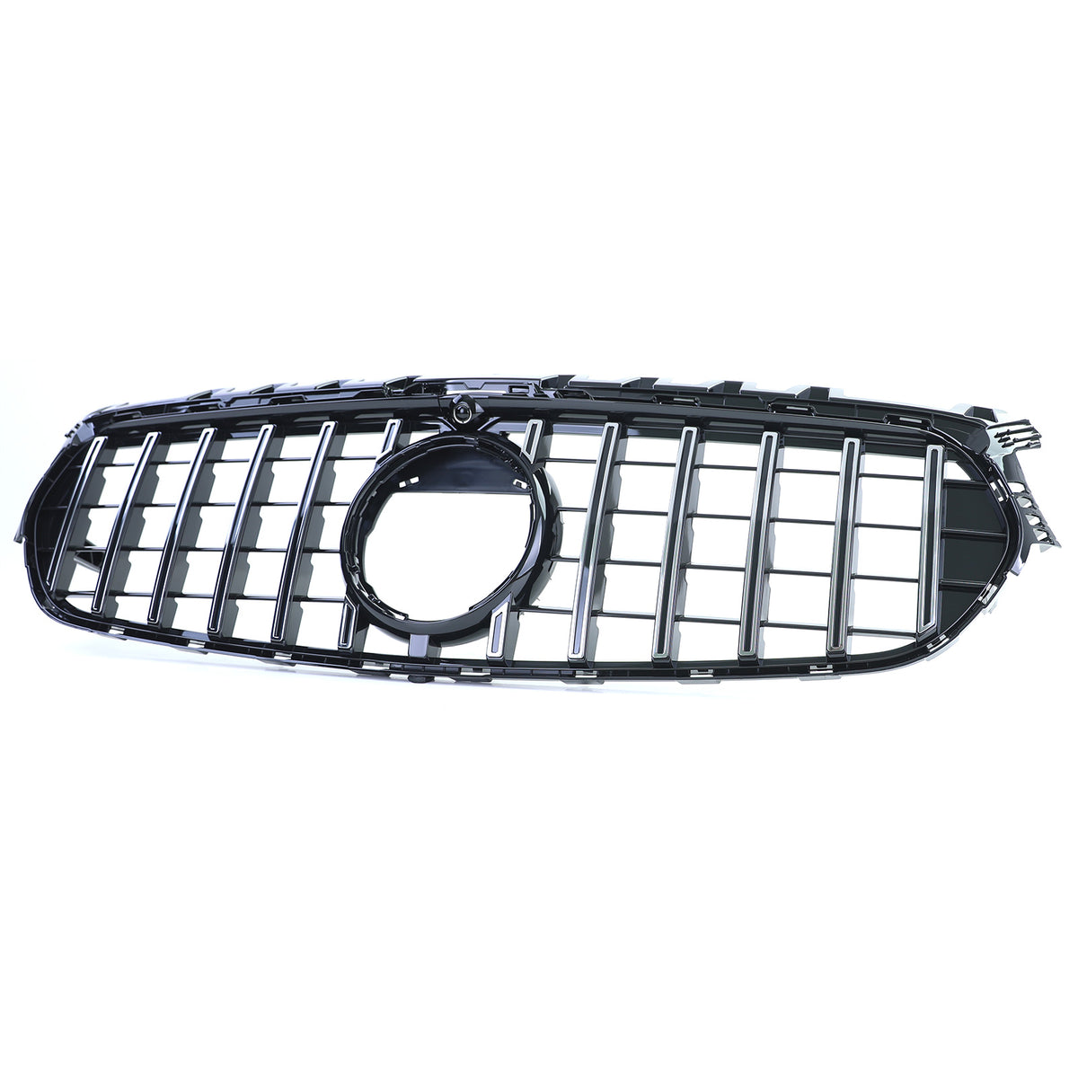 Griglia Sportiva Nera Lucida con Cromature per Mercedes Classe B W247 dal 18