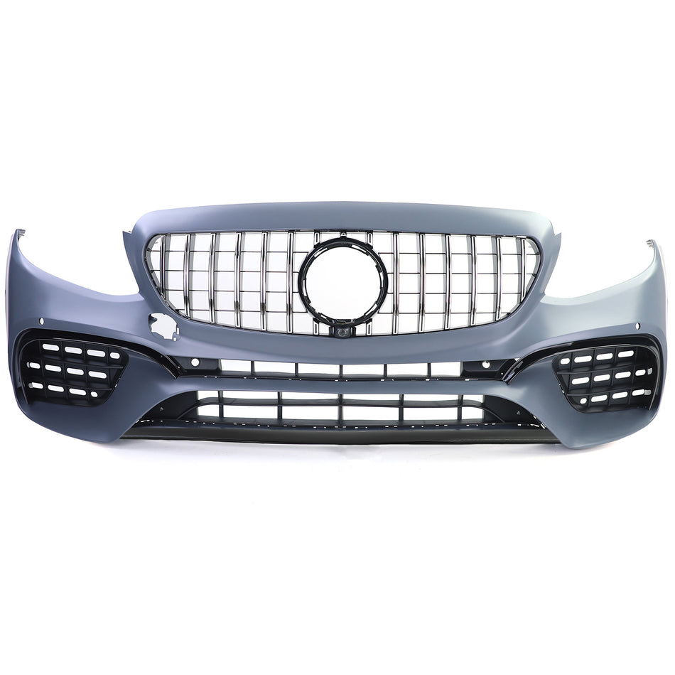 Sport Paraurti con Griglia Nera e Cromata per Mercedes Classe E W213 16-20