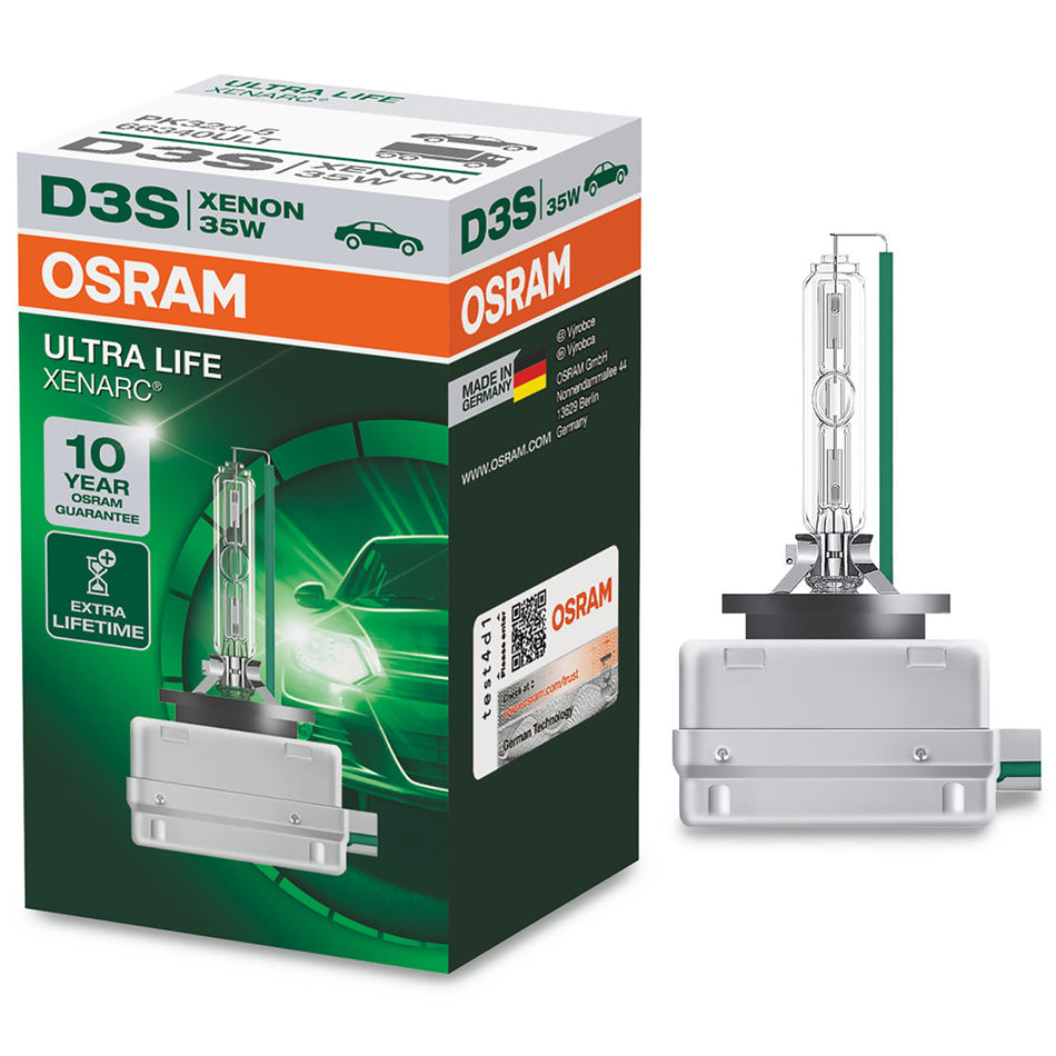 Kit Fari Allo Xeno Osram D3S Xenarc Ultra Life 1 Pezzo Universale