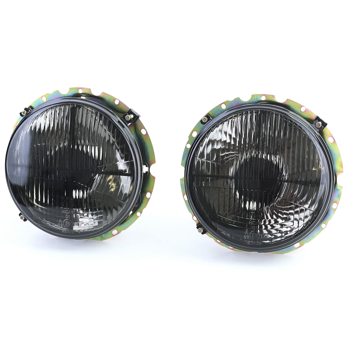 Fari Neri Fumé con Fadenkreuz per Volkswagen Golf 1 + Cabrio 1974-1983