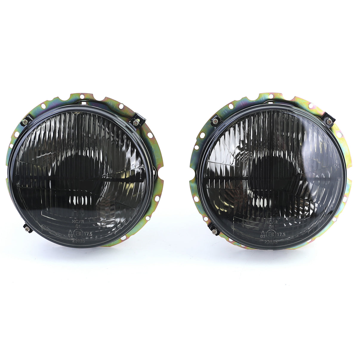 Fari Neri Fumé con Fadenkreuz per Volkswagen Golf 1 + Cabrio 1974-1983