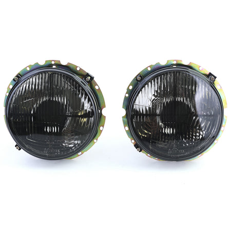 Fari Neri Fumé con Fadenkreuz per Volkswagen Golf 1 + Cabrio 1974-1983
