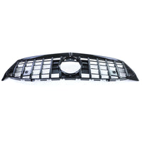 Griglia radiatore sportiva nero lucido cromo per Mercedes CLA C118 X118 dal 19 con supporto Telecamera