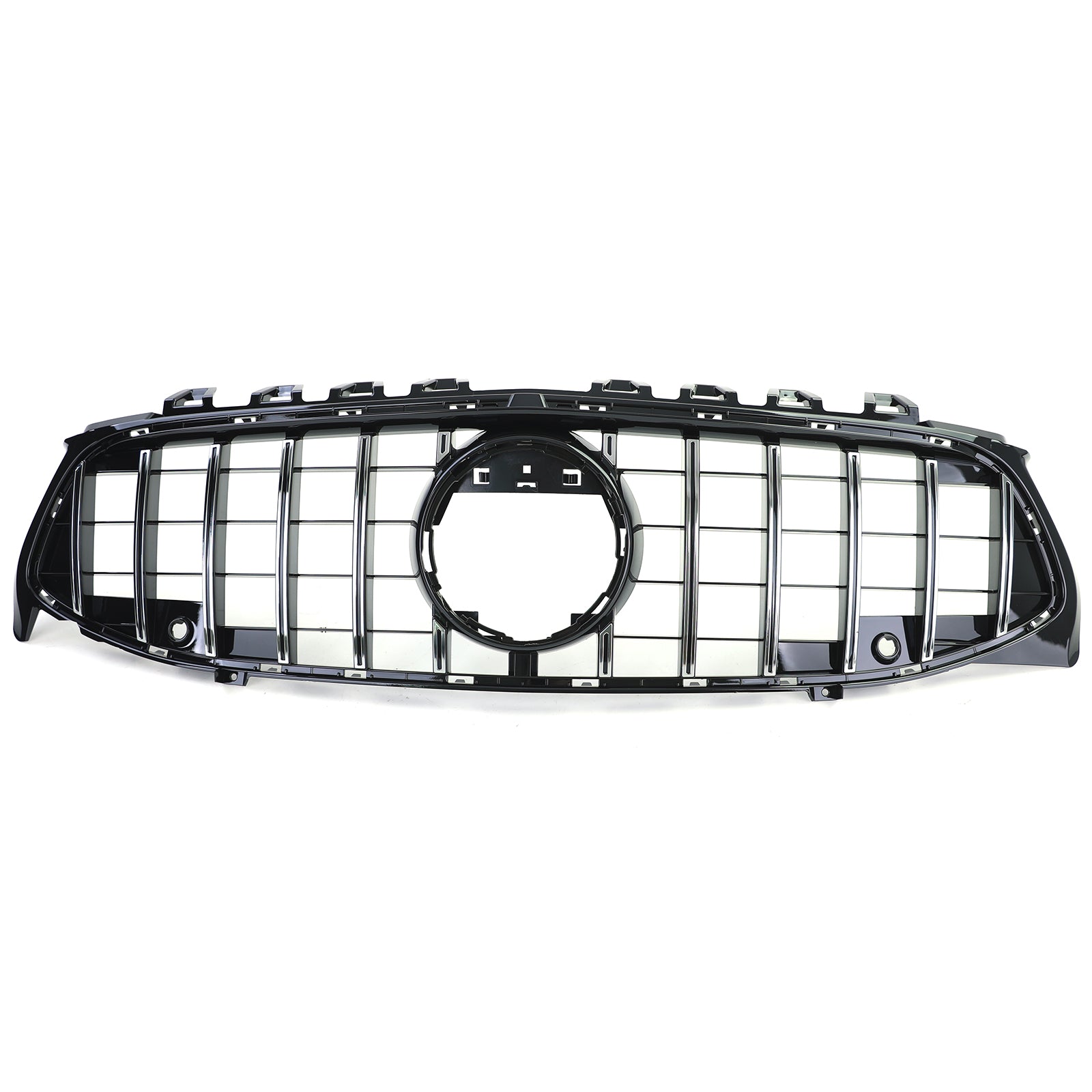 Griglia Sportiva Nera Lucida Cromata per Mercedes CLA X118 Dal 19