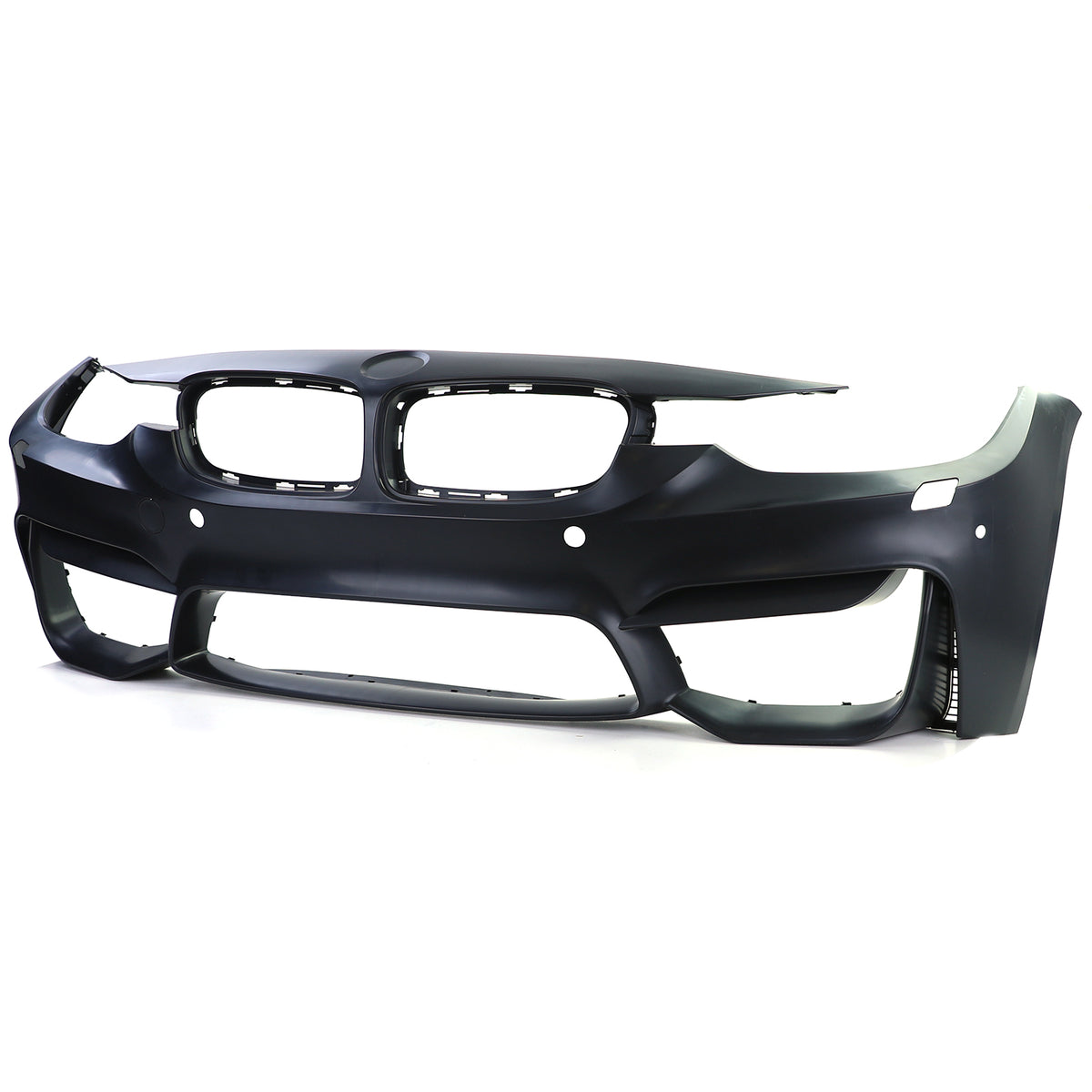Paraurti Anteriore Sportivo con Spoiler per BMW Serie 3 F30 F31 11-19 con PDC