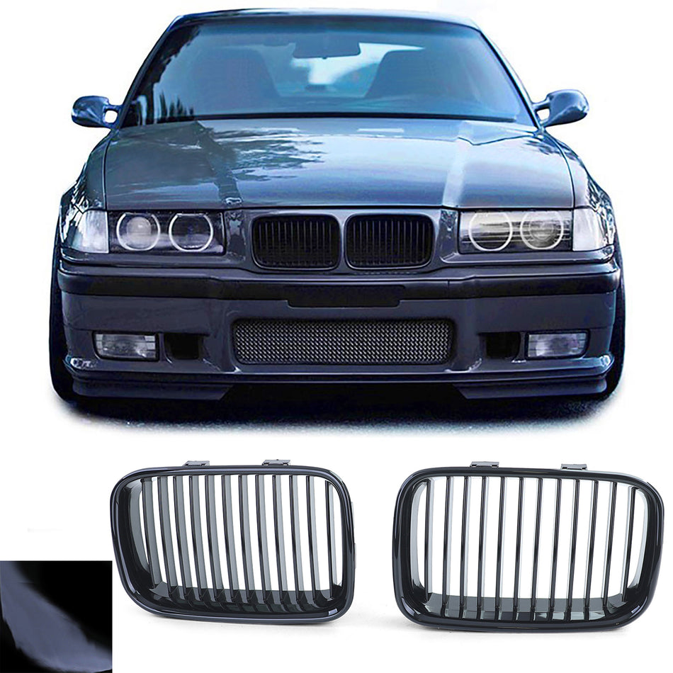 Griglia Sportiva Nera Lucida per BMW Serie 3 E36 (91-96)