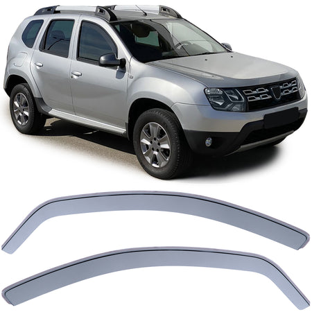 Deflettori Aria Nero Fumè per Dacia Duster SD 2010-2018