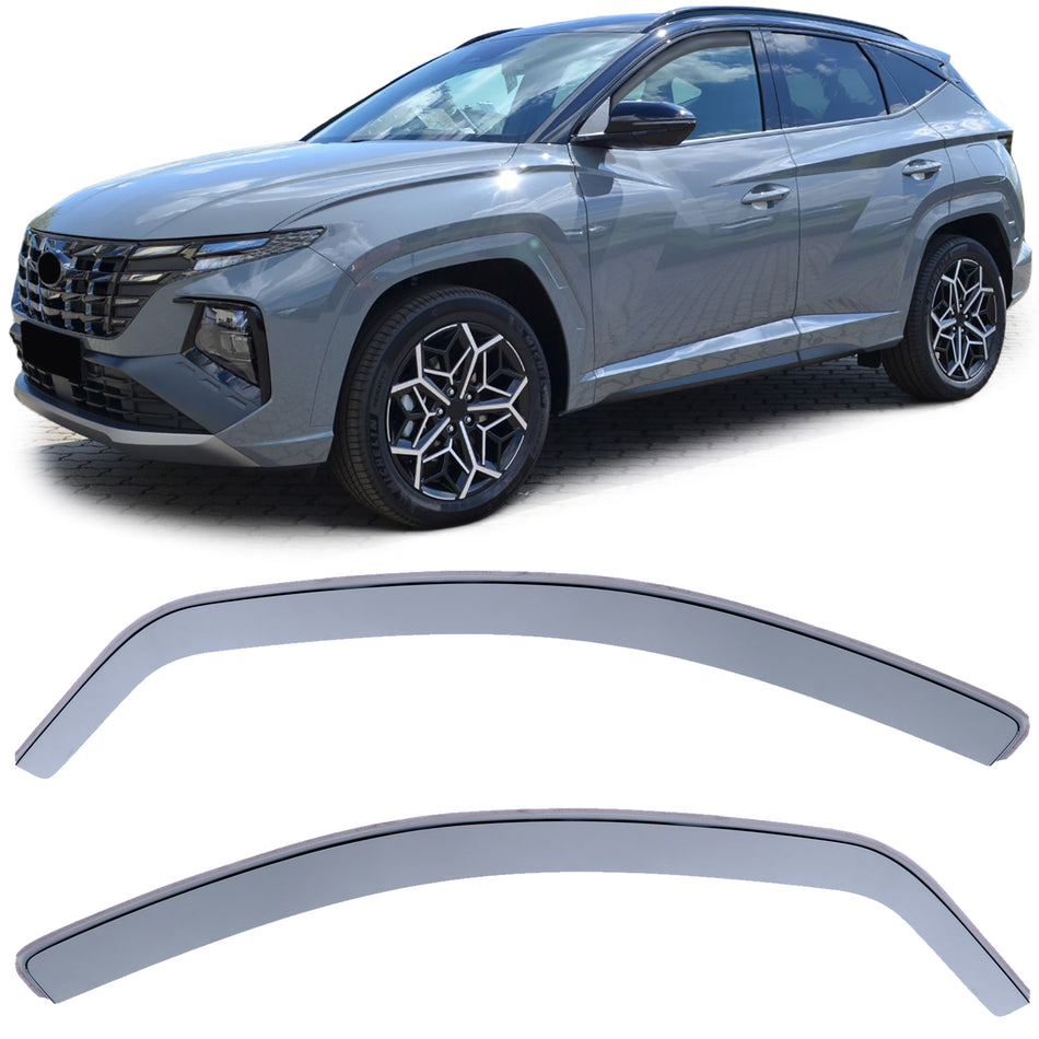 Deflettori Aria Nero Fumé per Hyundai Tucson NX4 (dal 20)