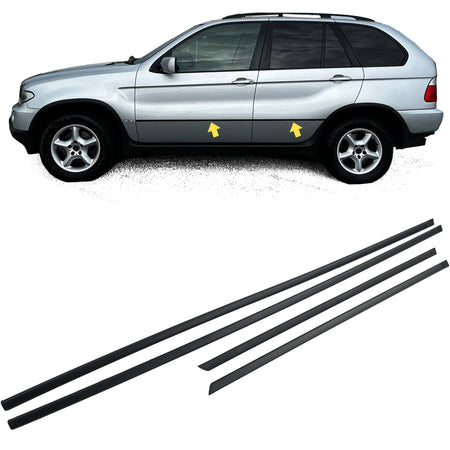 Set 4 Pezzi Profili Decorativi per BMW X5 E53 1999-2006