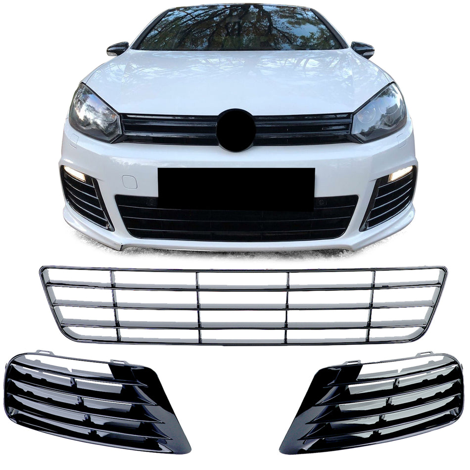 Griglia Paraurti Sportivo per Volkswagen Golf 6 (09-12) con R20