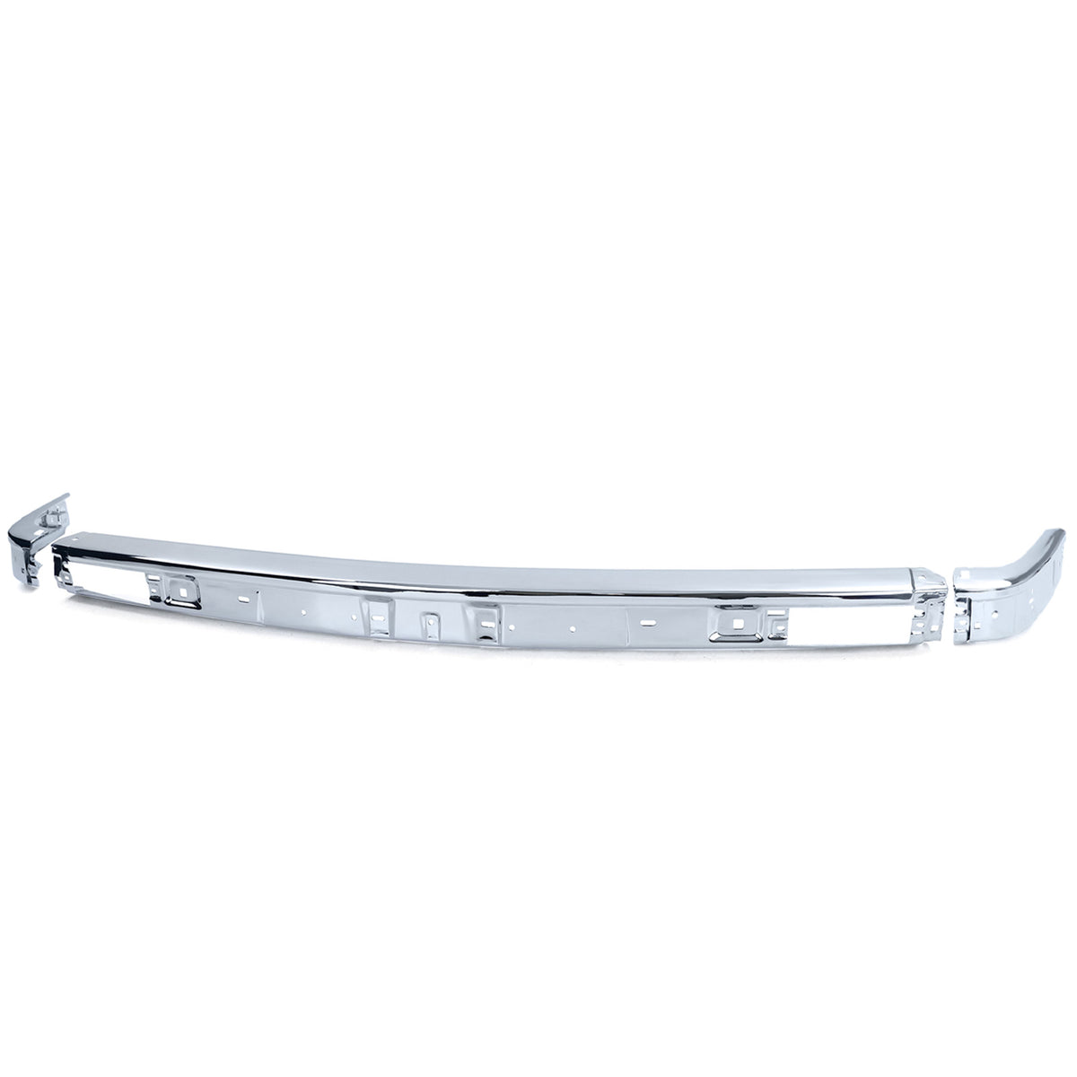 Paraurti Anteriore Set Cromato Destro Sinistro Centrale per BMW Serie 3 E30