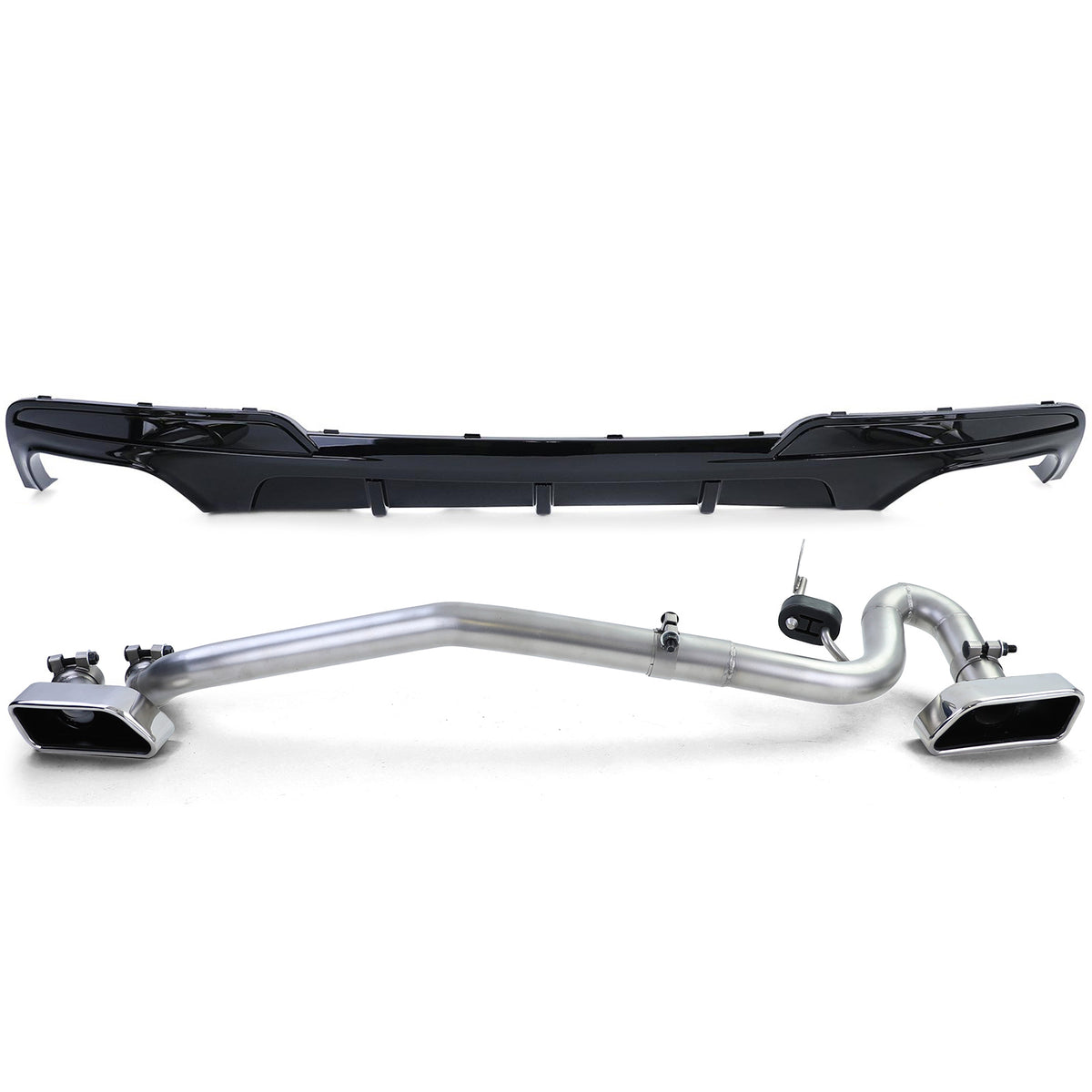 Diffusore Posteriore Sportivo in ABS per BMW F10 F11 520 525 530 (2010-2017)