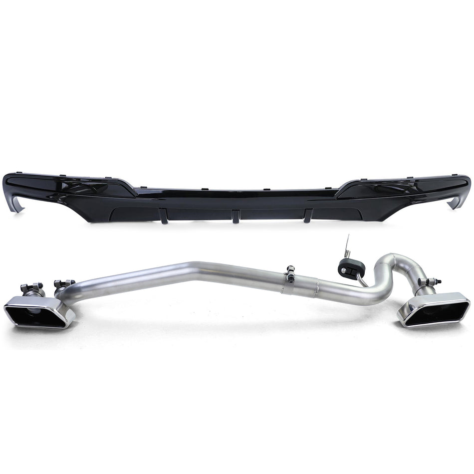 Diffusore Posteriore Sportivo in ABS per BMW F10 F11 520 525 530 (2010-2017)
