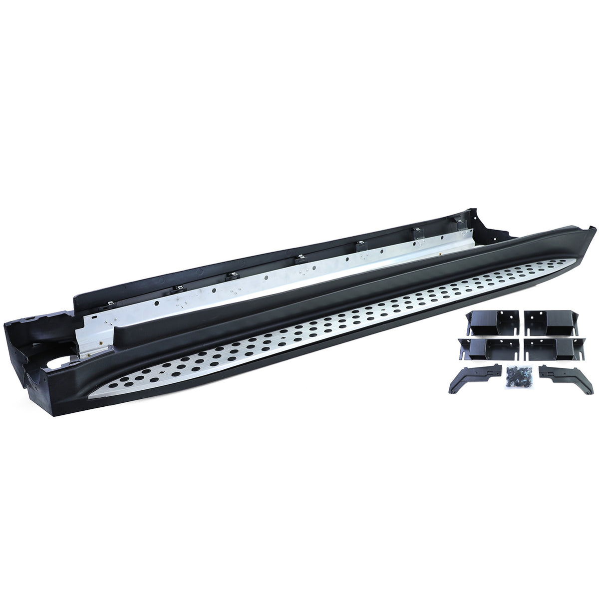 Pedane Laterali in Alluminio con ABE per Mercedes ML W164 2005-2011