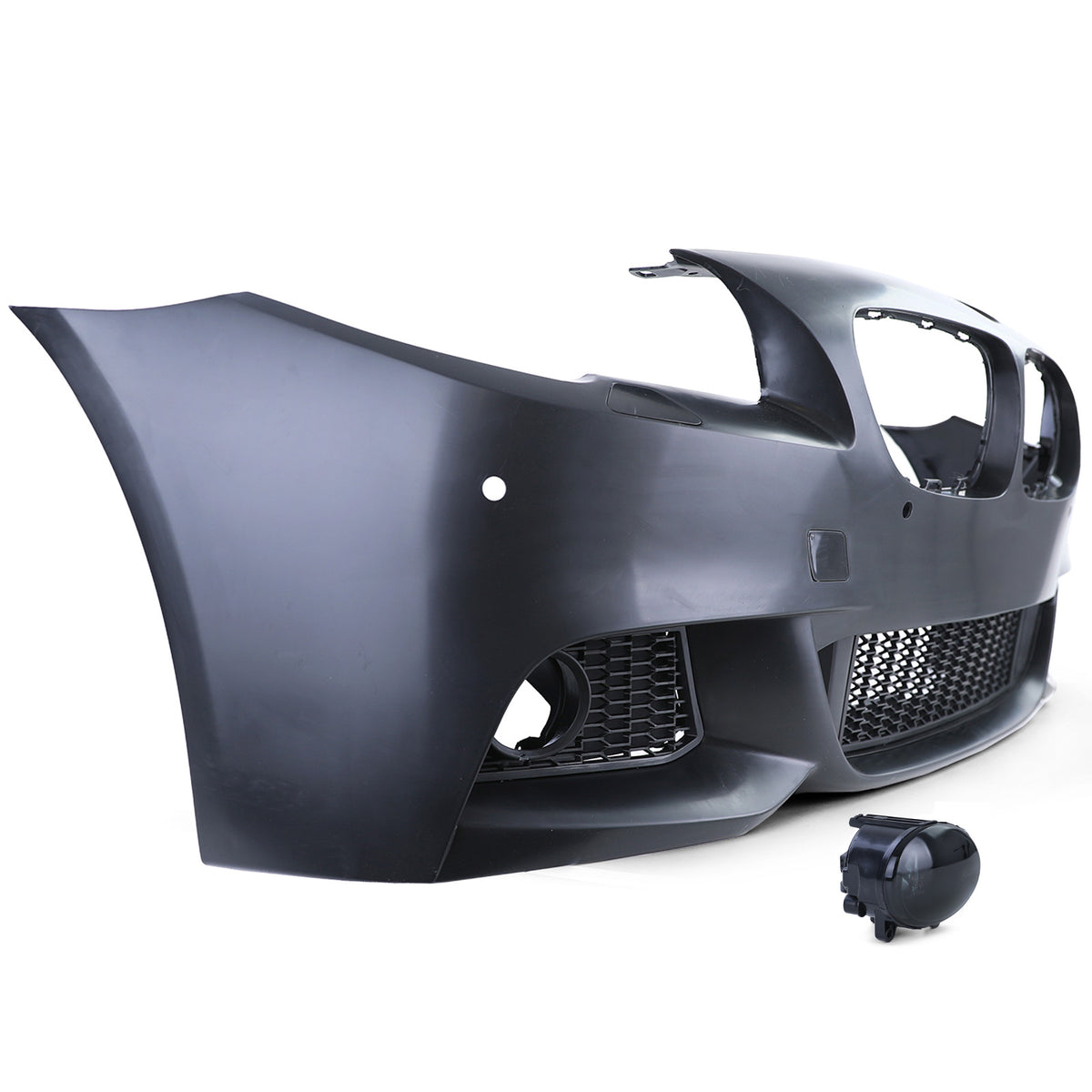 Paraurti Anteriore Sportivo con Neb Fogli Neri ABE per BMW Serie 5 F10 F11 10-13
