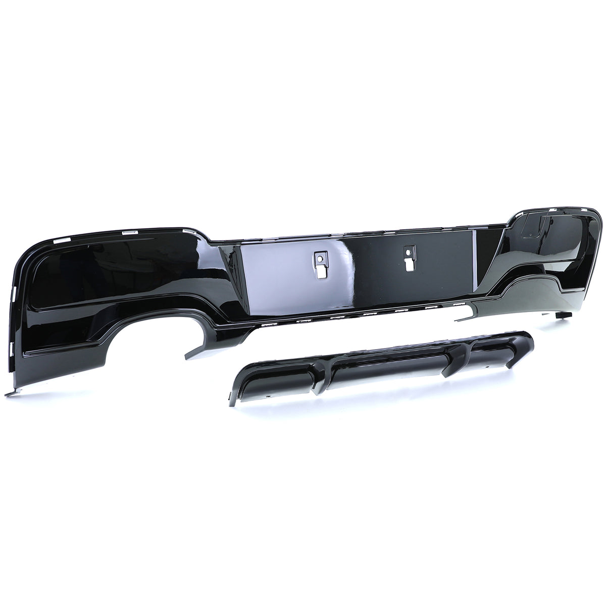 Diffusore Posteriore Performance Nero Lucido per BMW Serie 1 F20 F21 11-15