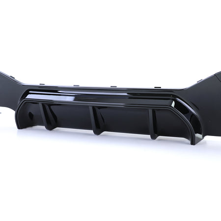 Diffusore Posteriore Performance Nero Lucido per BMW Serie 1 F20 F21 2015-2019