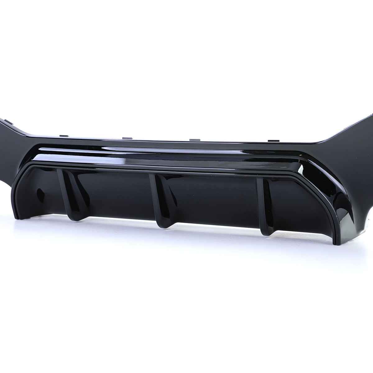 Diffusore Posteriore Duplex 4 Tubi Nero Lucido per BMW Serie 1 F20 F21 M135