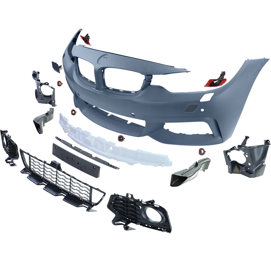 Paraurti Anteriore Sportivo con ABE per BMW Serie 4 F32 F33 F36 2013-2021