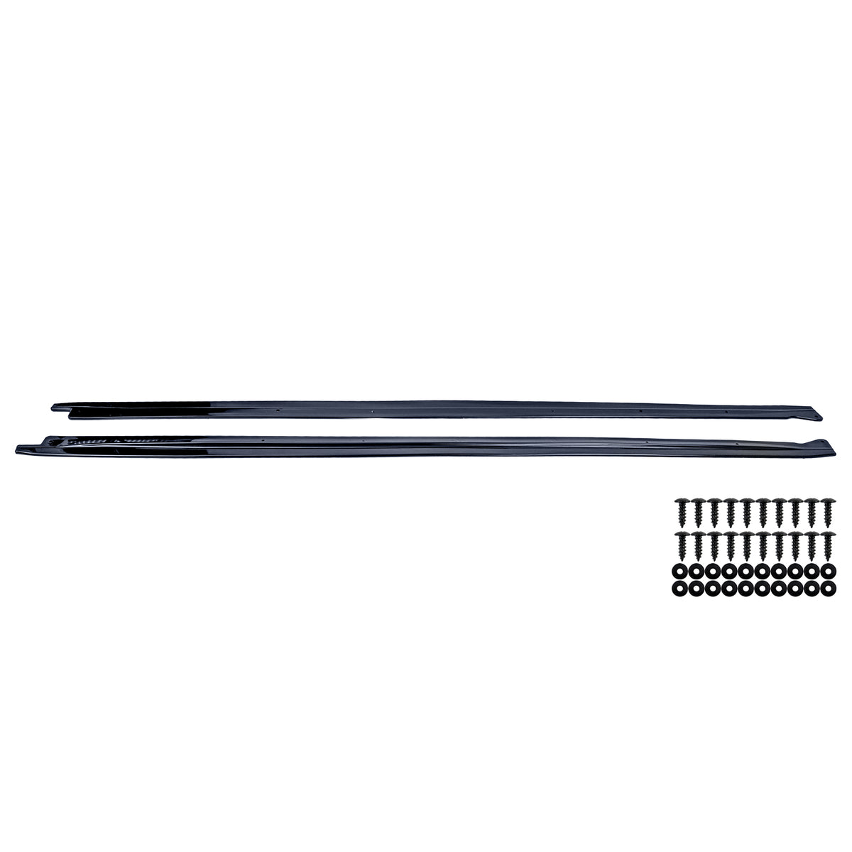 Minigonne Set Performance Look Nero Lucido per BMW X5 F15 2013-2018