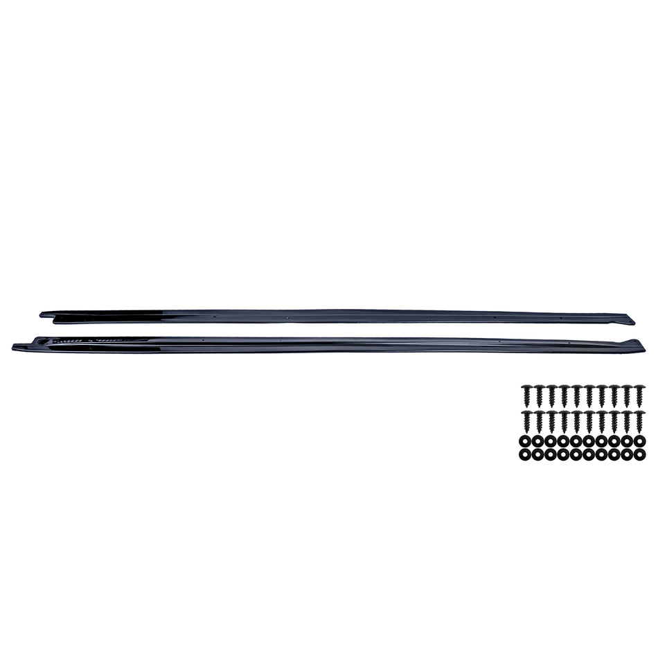 Minigonne Set Performance Look Nero Lucido per BMW X5 F15 2013-2018