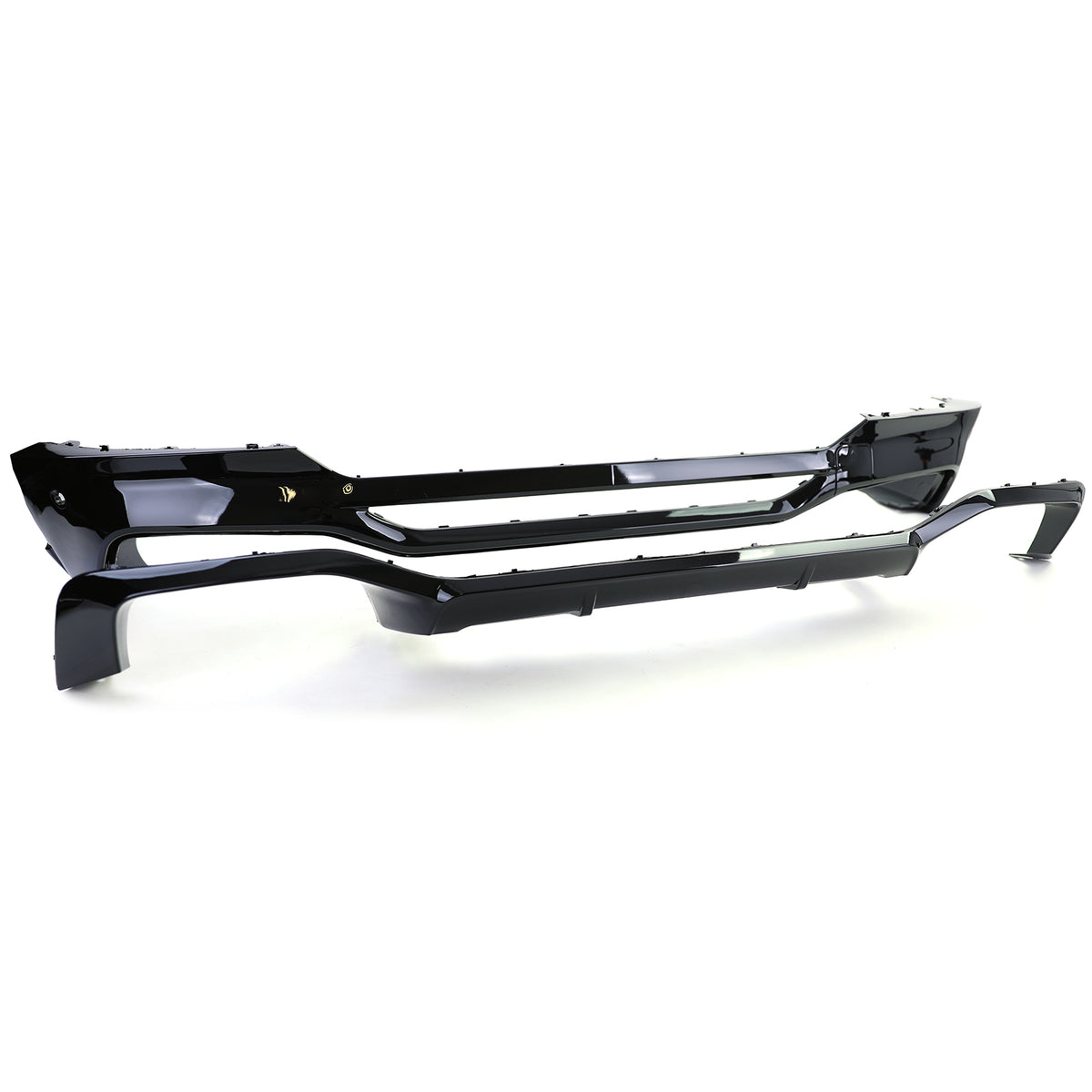 Diffusore Posteriore Performance Umbau con Terminali Scarico Neri per BMW X4