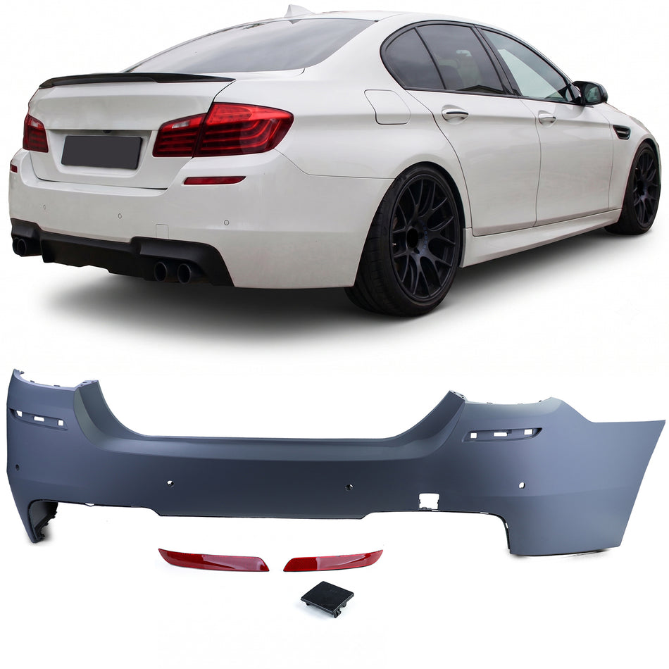 Paraura Frontale Sportivo PDC con Accessori per BMW Serie 5 F10 09-17