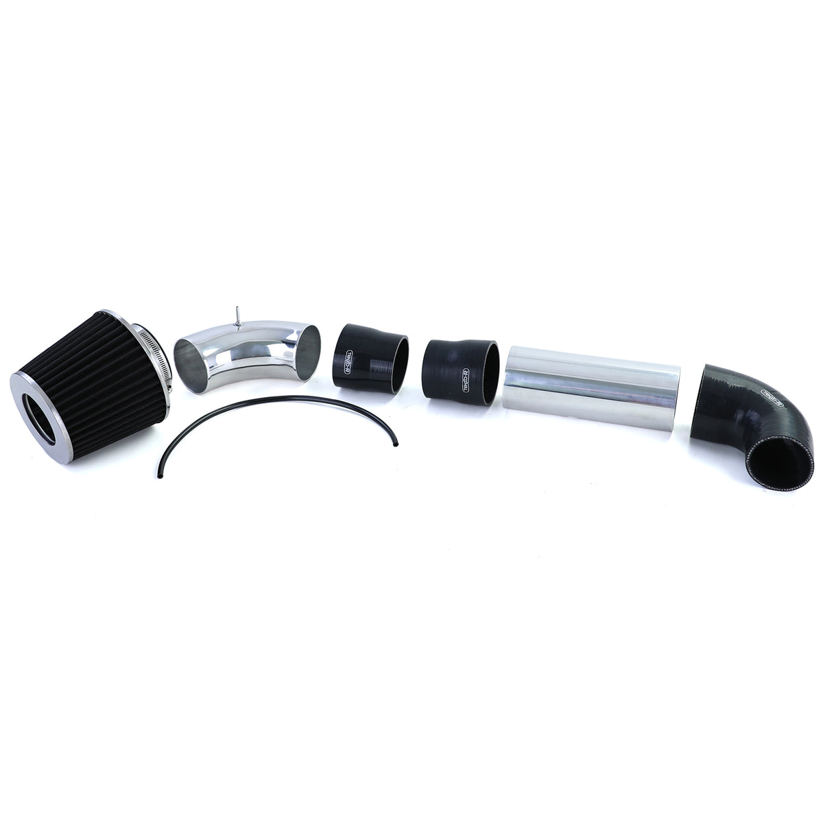 Aspirazione Diretta Kit con Filtro Sportivo Nero per Volkswagen Golf 3 Vento
