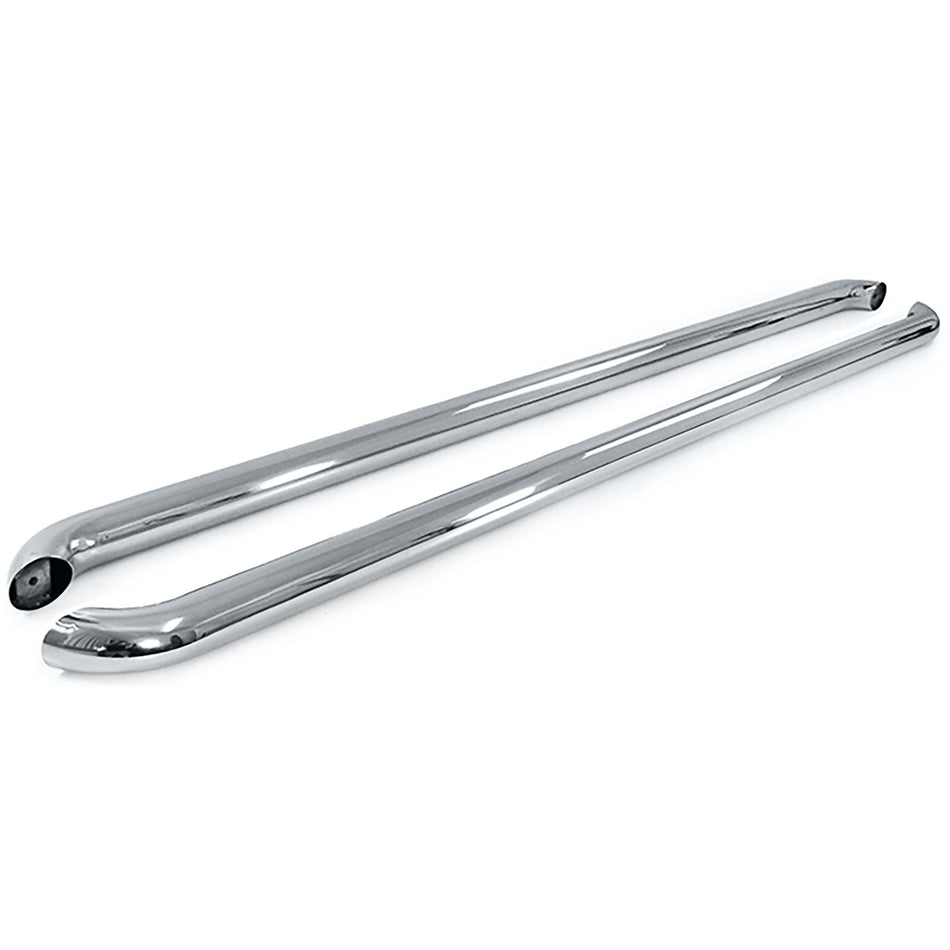 Minigonne in Acciaio Inox Lucido per Volkswagen T5 T6 T6.1 Corto Radstand