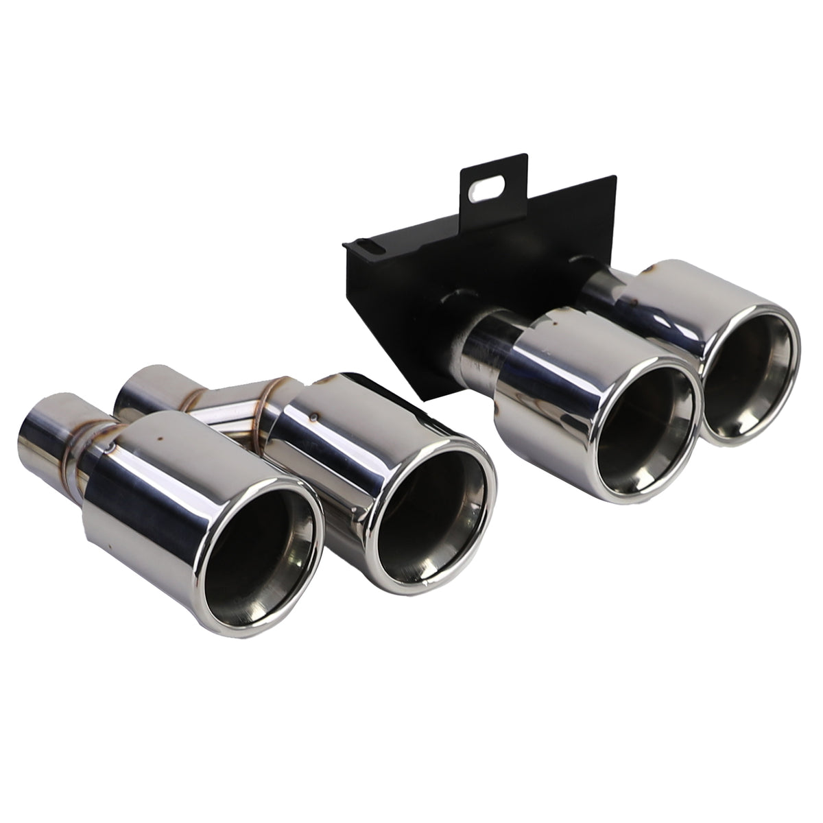 Terminali Scarico Duplex in Cromo per BMW F10 F11 520 523 525 528 530