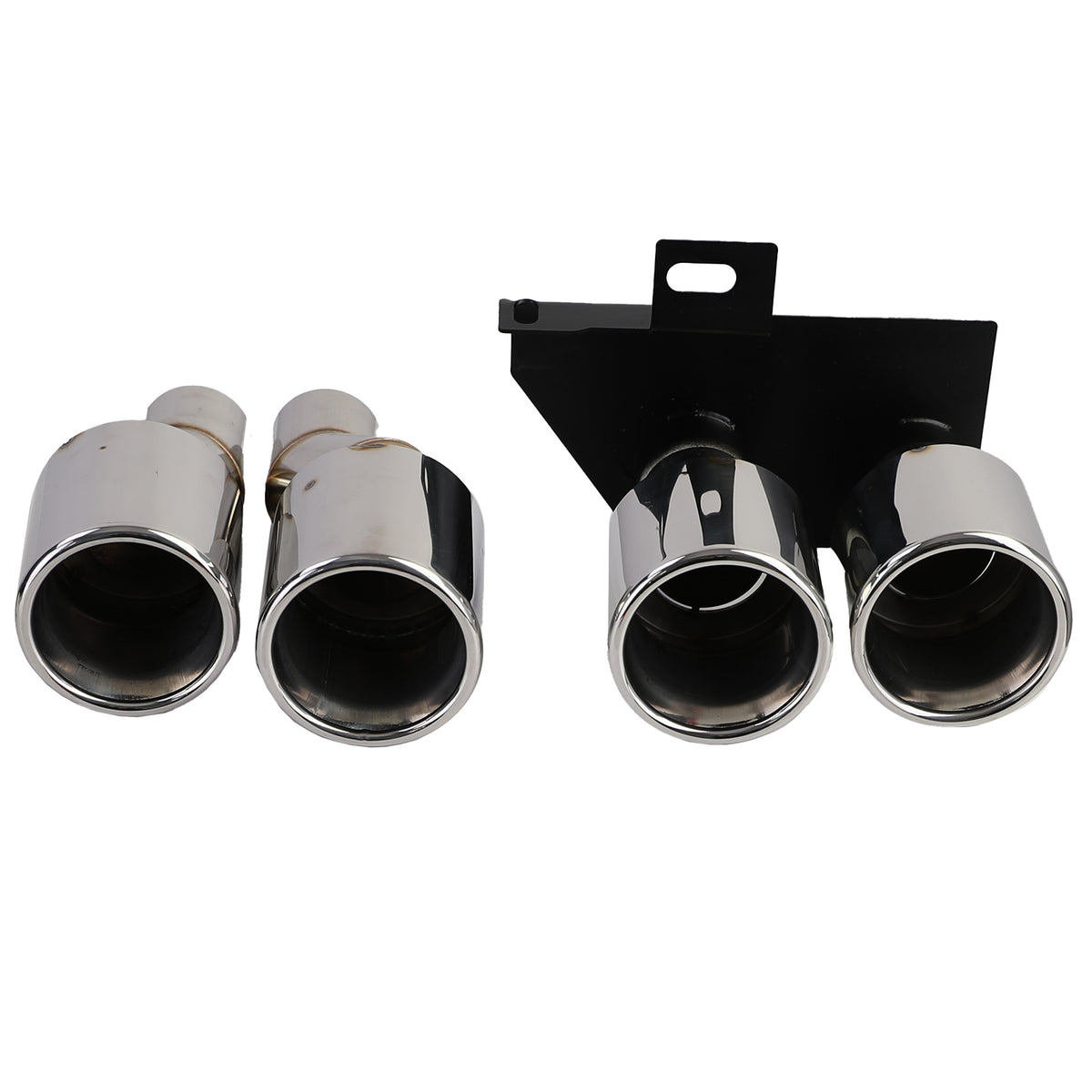 Terminali Scarico Duplex in Cromo per BMW F10 F11 520 523 525 528 530