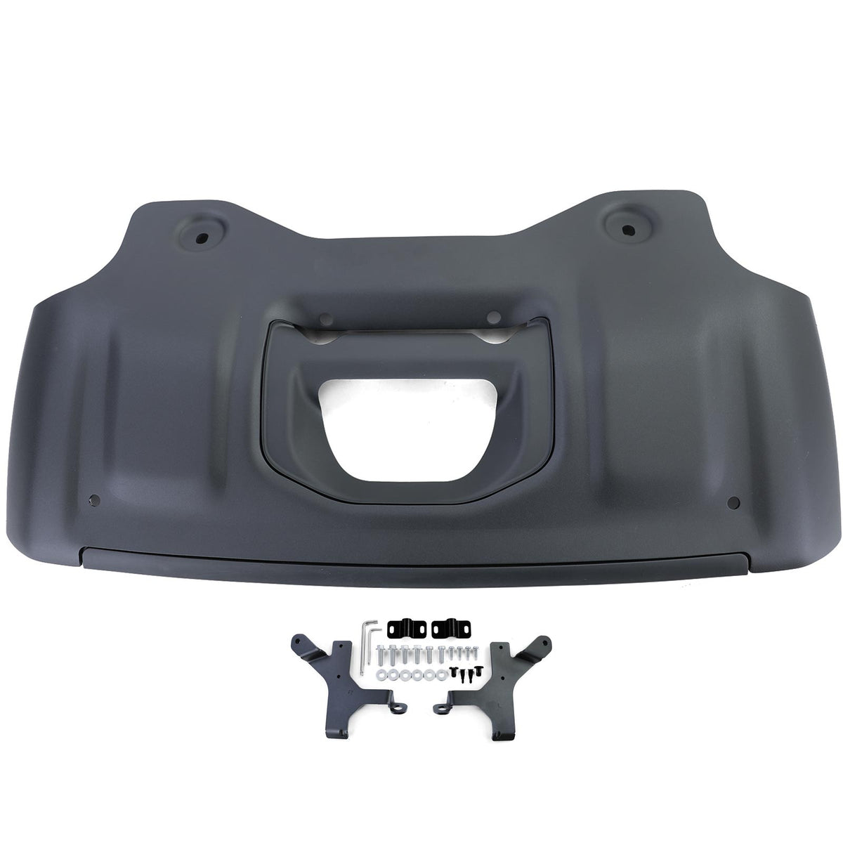 Paramotore Alluminio Nero per Land Rover Defender L663 90 110 Dal 2019