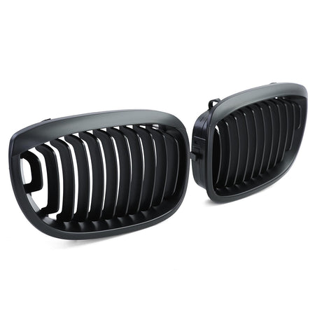 Griglia Sportiva Nera Opaca 2 Pezzi per BMW Serie 3 E46 Coupé Cabrio 03-07