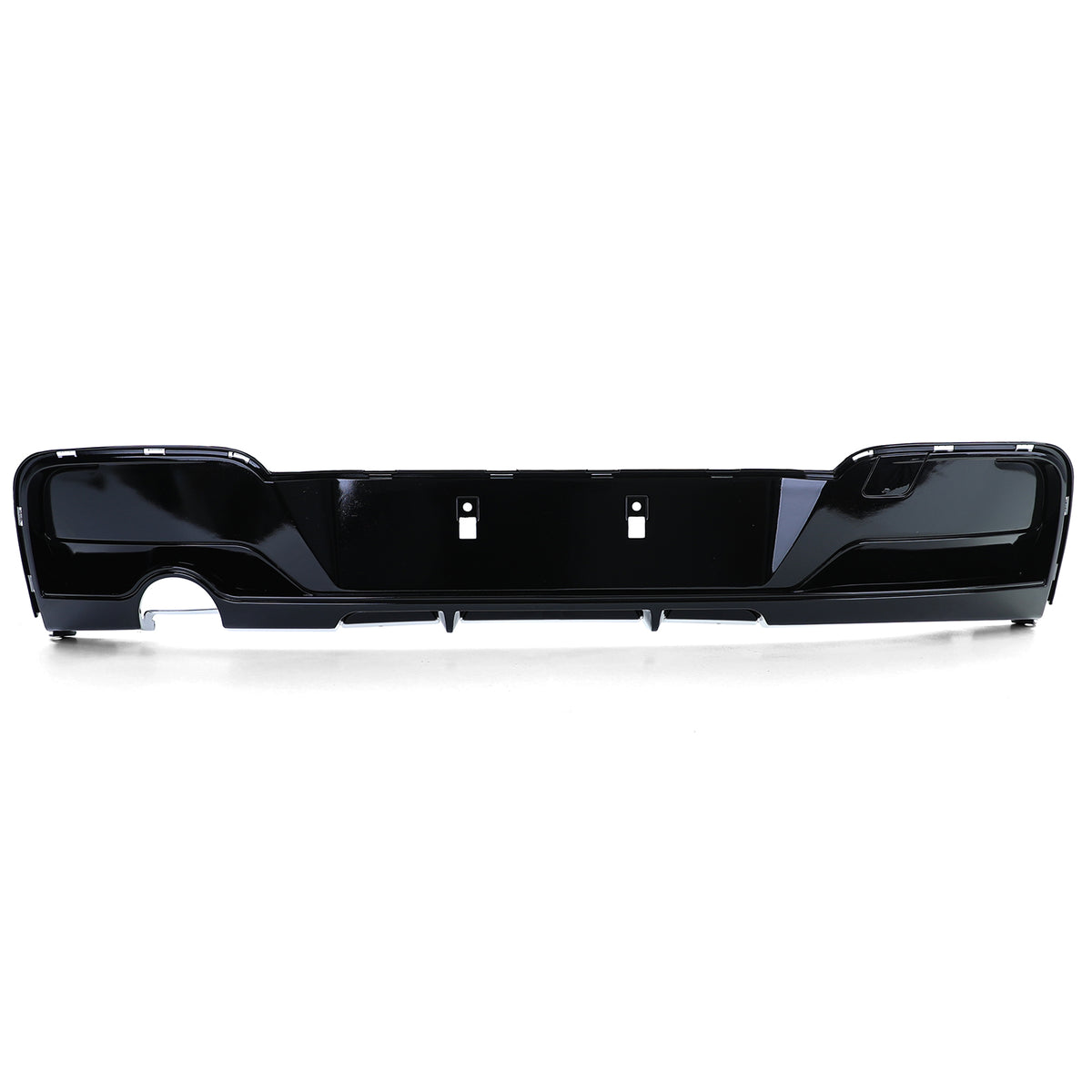 Diffusore Posteriore Nero Lucido per BMW Serie 1 F20 F21 2011-2015