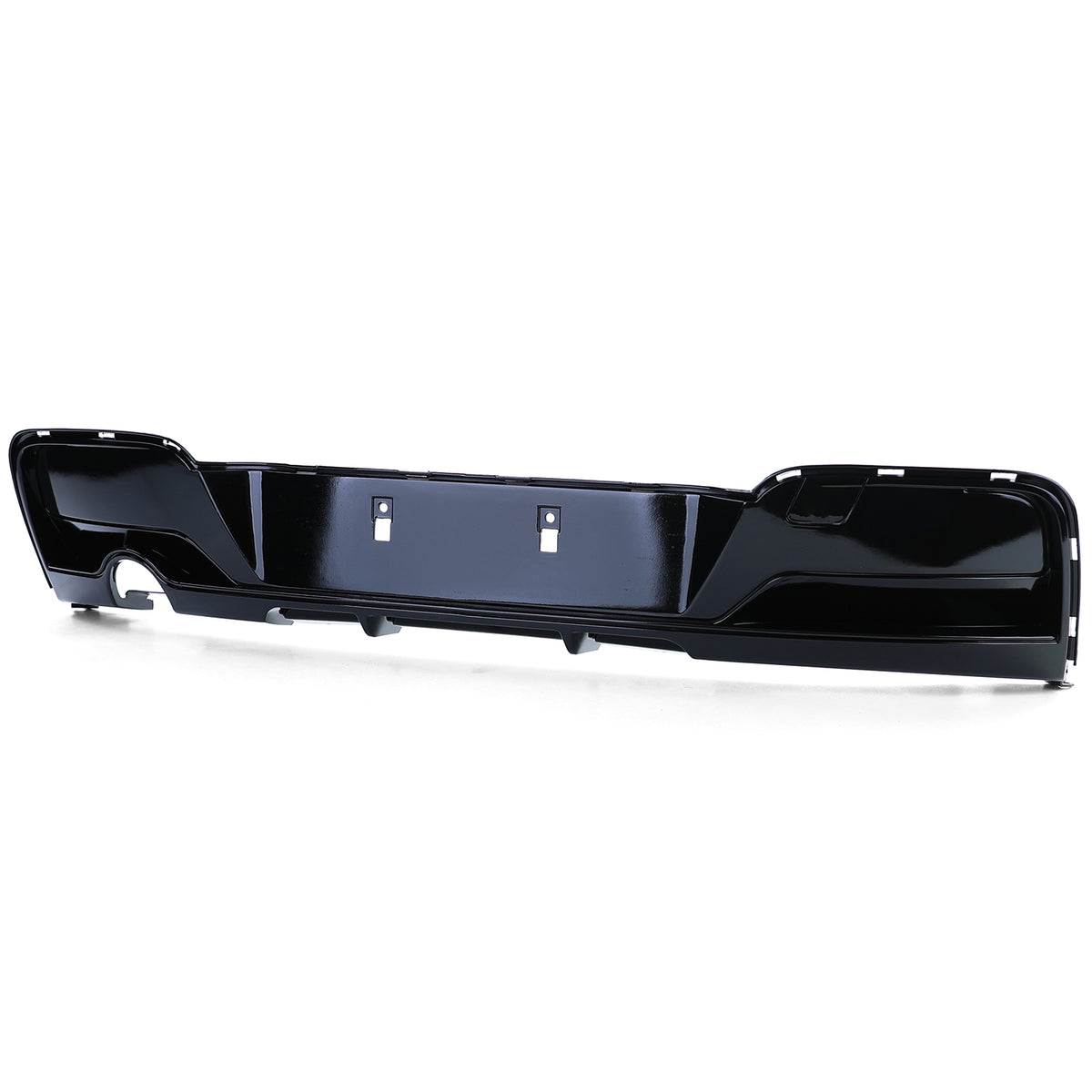 Diffusore Posteriore Nero Lucido per BMW Serie 1 F20 F21 2011-2015