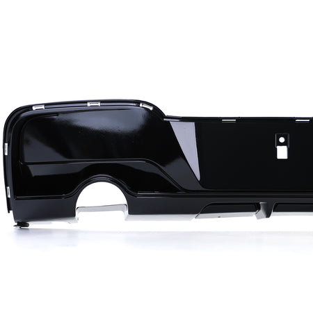 Diffusore Posteriore Nero Lucido per BMW Serie 1 F20 F21 2011-2015