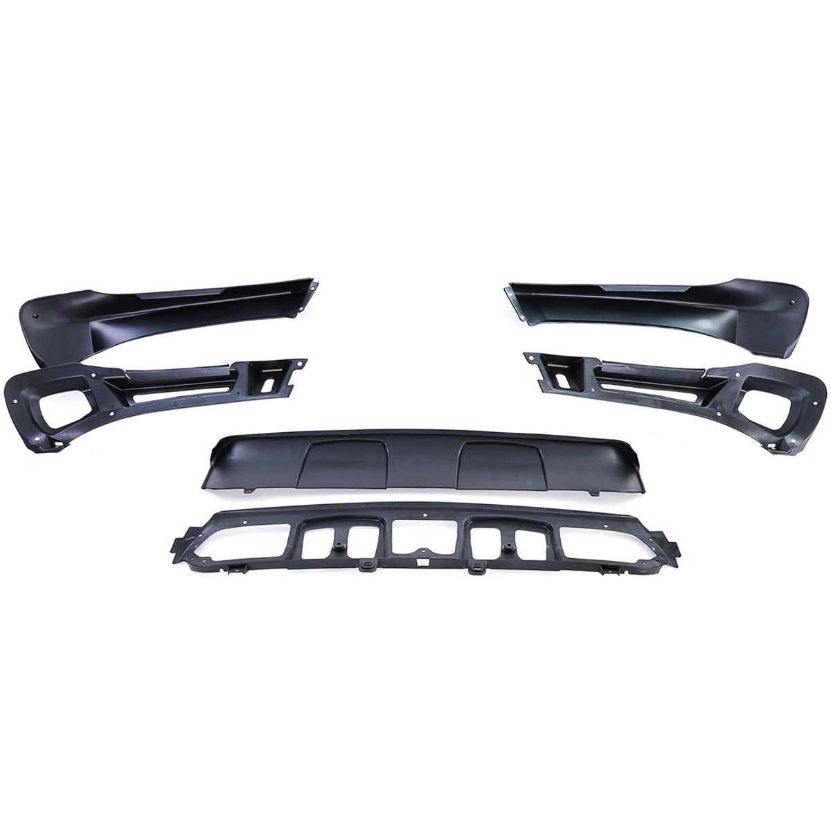 Bodykit Set Anteriore Posteriore Nero Lucido per BMW X5 E70 07-10