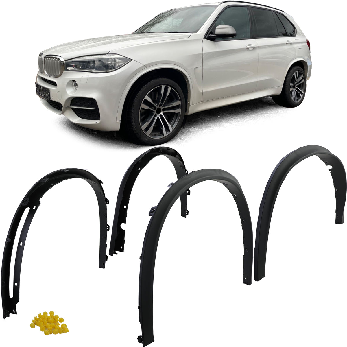 Parafango Passaruota Parafanghi Allargati per BMW X5 F15 2013-2018