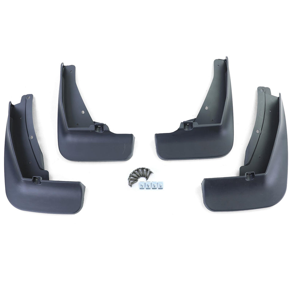 Paraspruzzi Set Anteriore e Posteriore Nero per Volkswagen Tiguan R-Line 20-23
