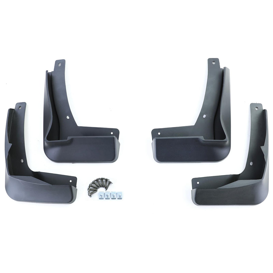 Paraspruzzi Set Anteriore e Posteriore Neri per Volkswagen Golf 8 R-Line Dal 19