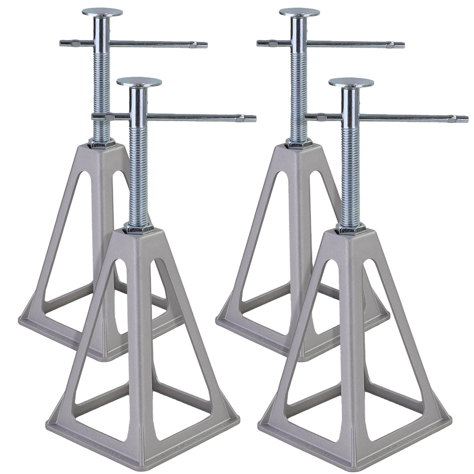 Supporti Regolabili per Caravan e Camper 28-43cm Set 4 Pezzi Universale