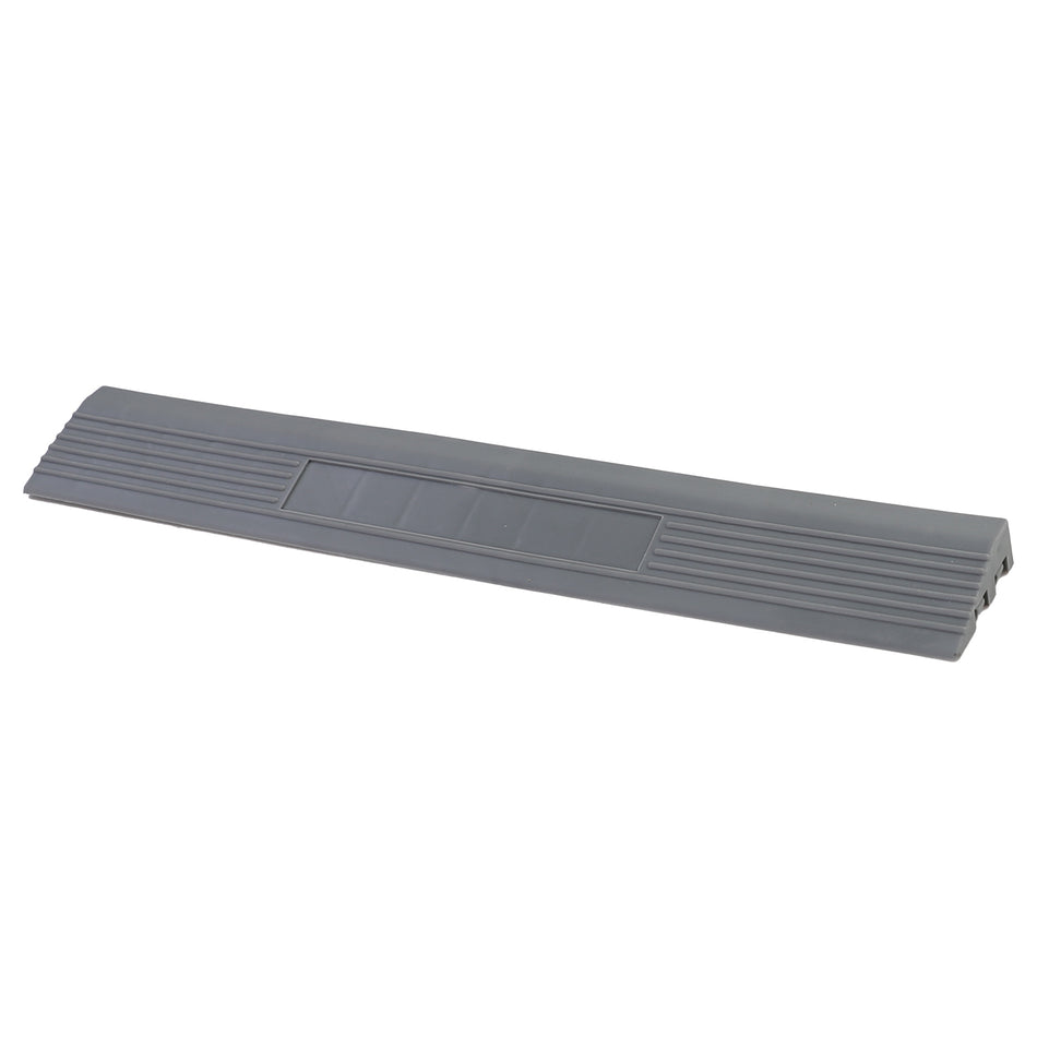 Rampa Bordo 40cm per Fliese da Pavimento Sistema a Click Grigia Universale