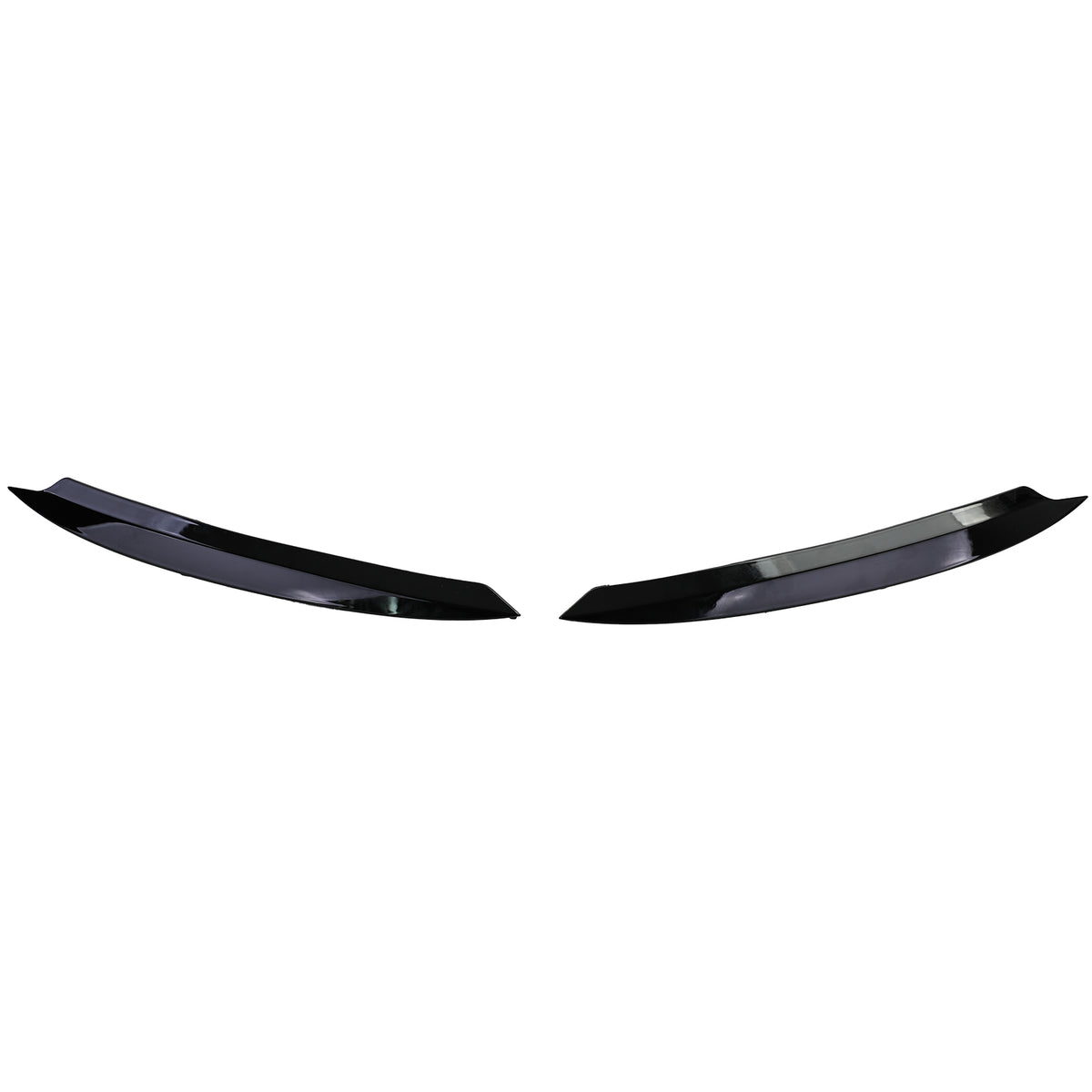 Palpebre Fari Sguardo Cattivo Nero Lucido per Volkswagen Golf 7 Berlina