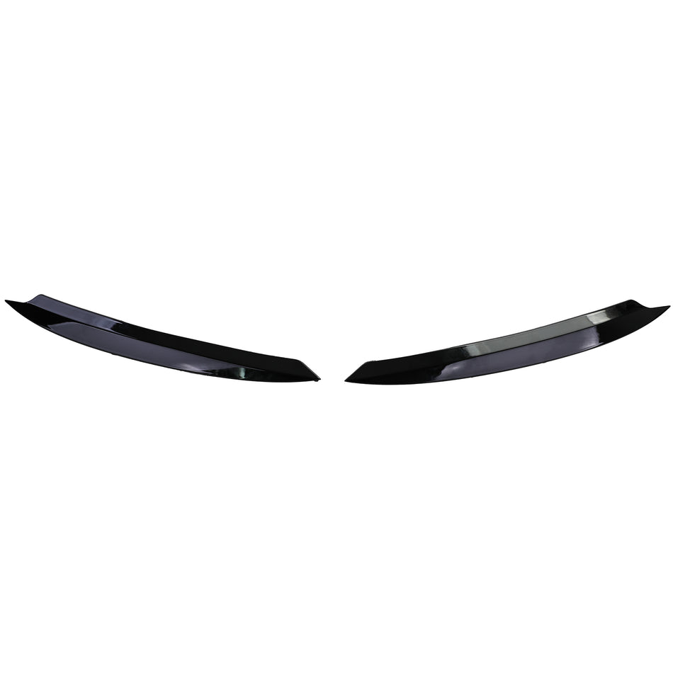 Palpebre Fari Sguardo Cattivo Nero Lucido per Volkswagen Golf 7 Berlina
