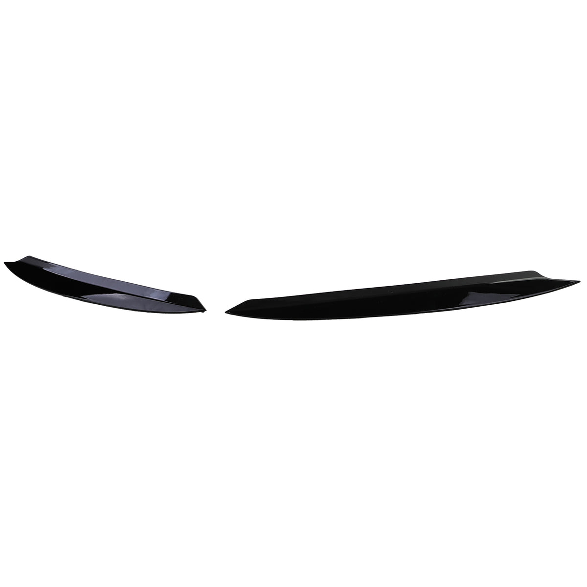 Palpebre Fari Sguardo Cattivo Nero Lucido per Volkswagen Golf 7 Berlina