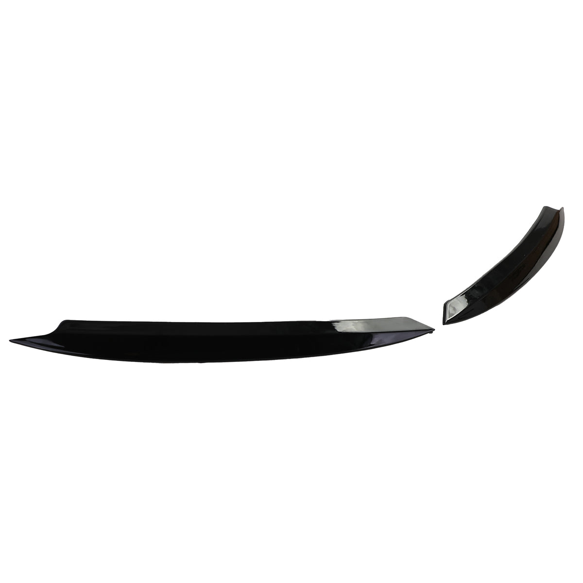 Palpebre Fari Sguardo Cattivo Nero Lucido per Volkswagen Golf 7 Berlina