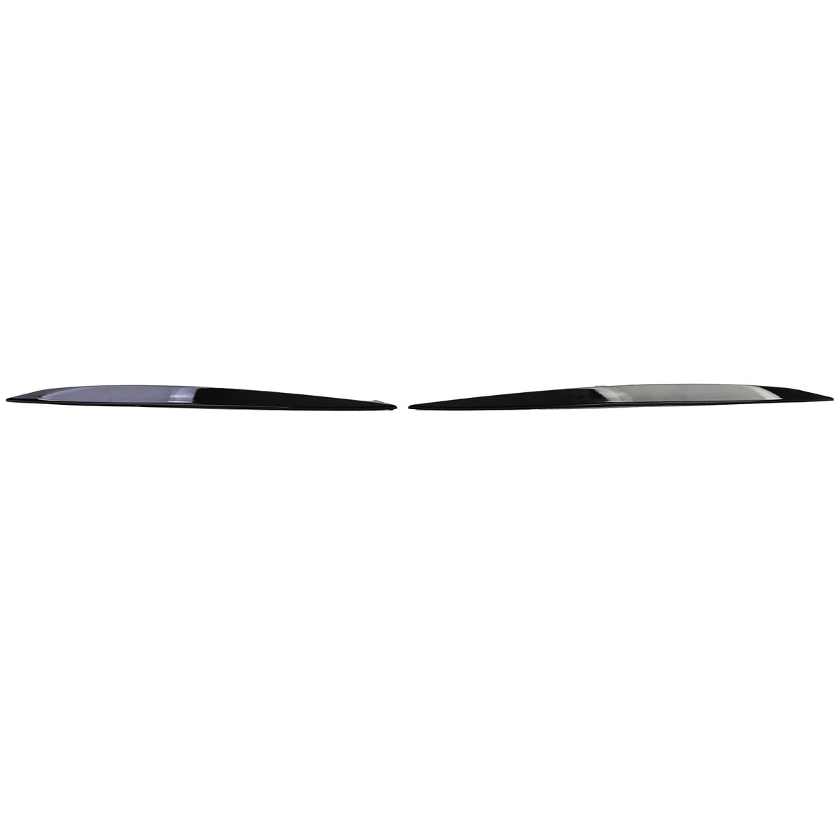 Palpebre Fari Sguardo Cattivo Nero Lucido per Volkswagen Golf 7 Berlina
